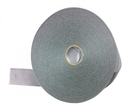 Silver HVAC duct support webbing with 300' roll Silver HVAC duct support webbing with 300' roll