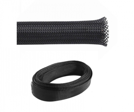 Braided Sleeving - Braid Cable Wiring Harness Loom Protection - Black 