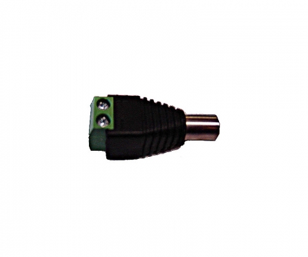 DC wire plug for LED light strips, 1 pack. DC wire plug for LED light strips, 1 pack.