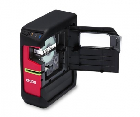 Epson LW-PX750 Labelworks printer, seen opened Epson LW-PX750 Labelworks printer, seen opened