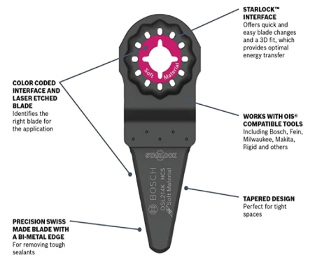 Oscillating tool on sale knife blade
