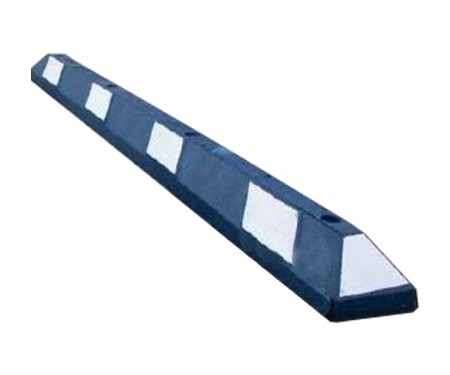 Parking stop, blue/white