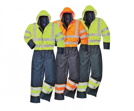 Portwest hi hotsell vis overalls