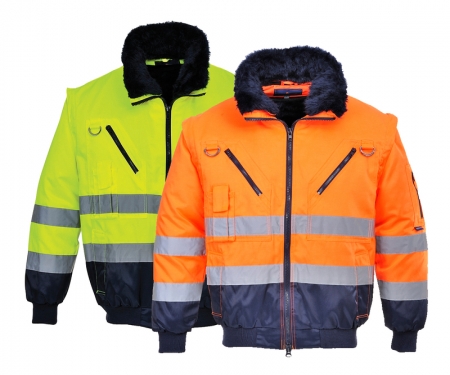 Portwest Hi Vis 3 in 1 Pilot Jacket UPJ50