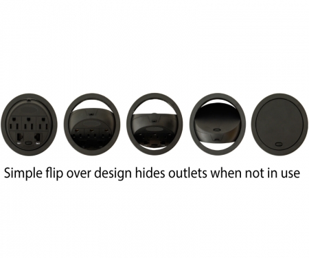 Power data grommet discount