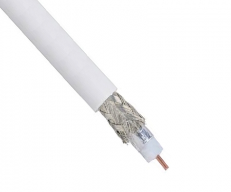 White SecurLink RG6 cable White SecurLink RG6 cable