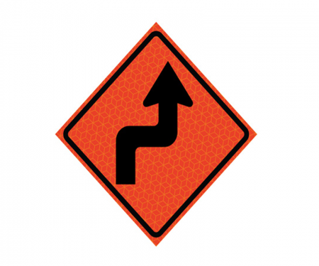 JBC Safety sign, Turn Right