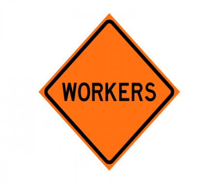 JBC roll up safety sign 