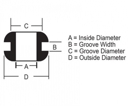 rubber grommet measurement and specification drawing  rubber grommet measurement and specification drawing