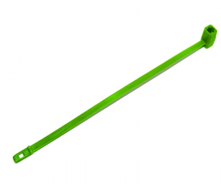 security loop tie fluorescent green security loop tie fluorescent green