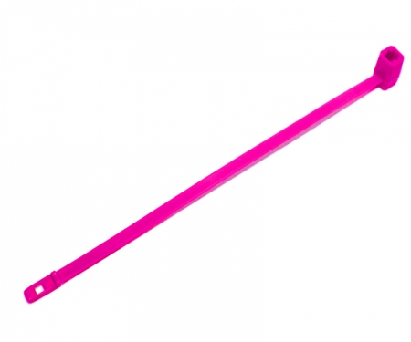 security loop tie fluorescent pink security loop tie fluorescent pink