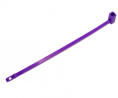Purple cable ties for ski tags Purple cable ties for ski tags