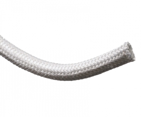Silica braided wrap in use Silica braided wrap in use