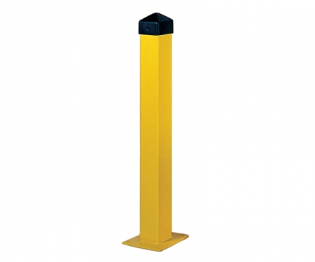 Eagle #1752 round bollard post, yellow Eagle #1752 round bollard post, yellow