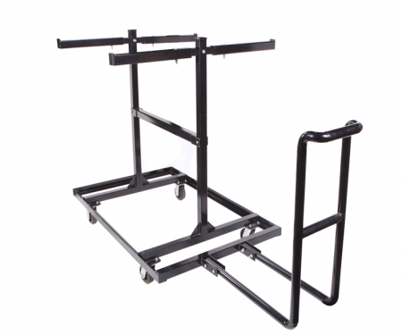 Steel barricade transport cart