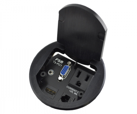 t3-pc-1d table boxes fsr round black