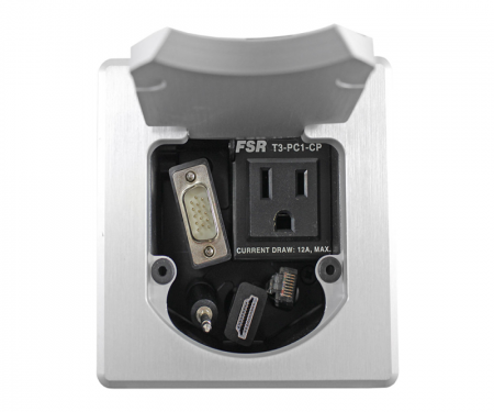 t3-pc-1d table boxes fsr square aluminum