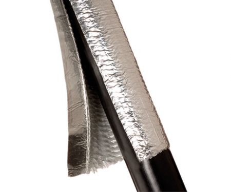 Thermashield F6 Wrap, Silver, in use