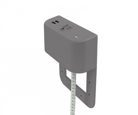 Tully in furniture charging hub 2 inch tail storm plastic with pinstripe fog and storm cord