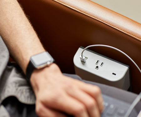 tully in furniture charging hub tail application example