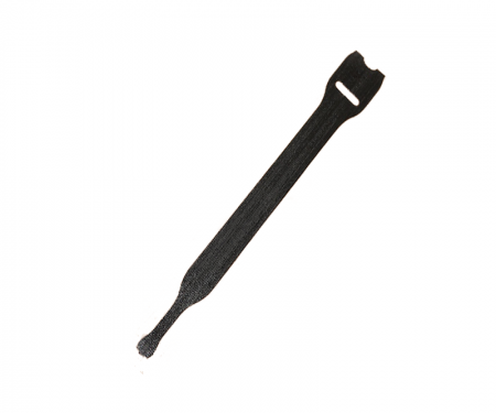 8 inch Velcro® qwik tie in black