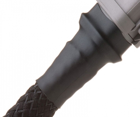 Viton heat shrink tubing in use