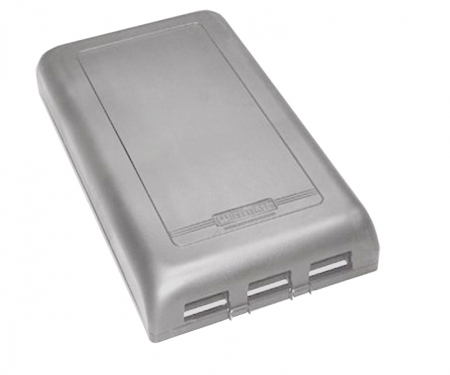 Gray wiremate cable manager, w7352