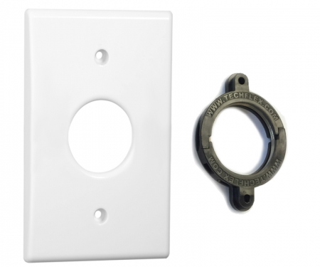 Flexo wall mounting kit, white