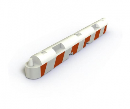 SB-1008-25 Orange/White barricade