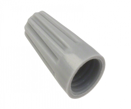 gray wire nut connector