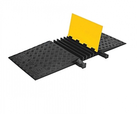 Yellow Jacket ADA ramp, black with yellow lid Yellow Jacket ADA ramp, black with yellow lid