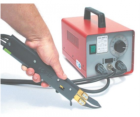 thermocutter hot knife in use