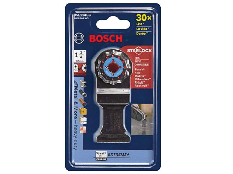 BOSCH® Starlock® Oscillating MultiTool CurvedTec Carbide Extreme