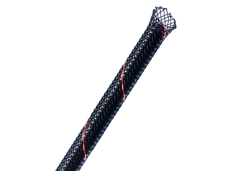 1/4 expandable braided sleeving, carbon/black (Sold by the foot) - The  Electric Brewery