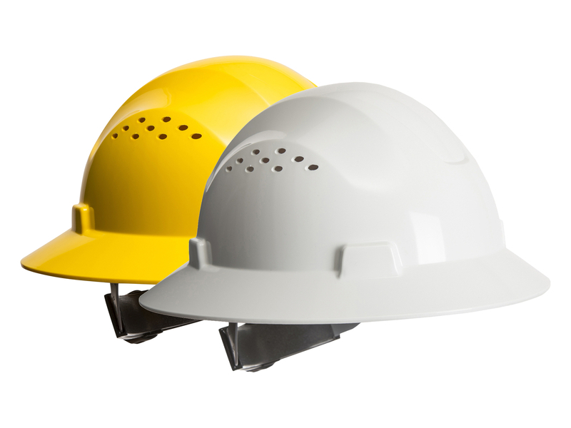 Portwest® Full Brim Vented Hard Hat PS52