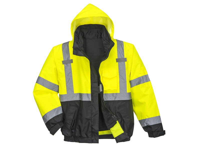 Portwest® Hi-Vis Premium 3-in-1 Bomber Jacket - US365