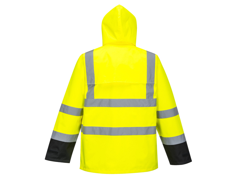 Rain Suit Men Waterproof High Visibility Gendarmerie Traffic