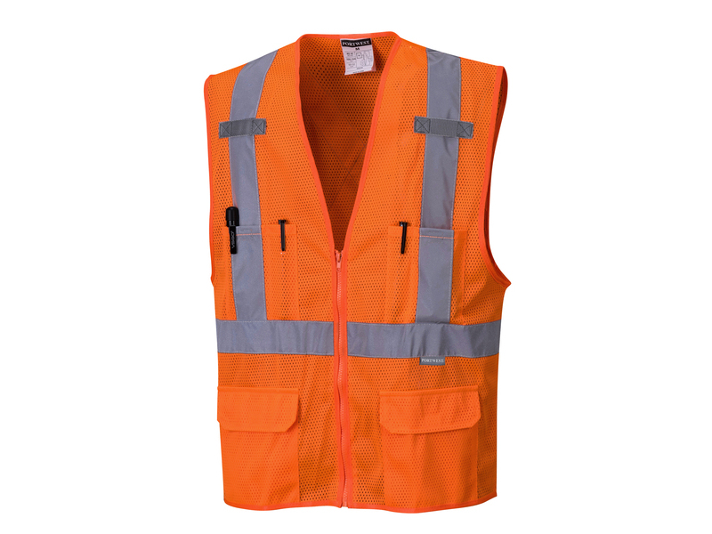 Portwest Atlanta HiVis Vest US370 Reflective Safety vest