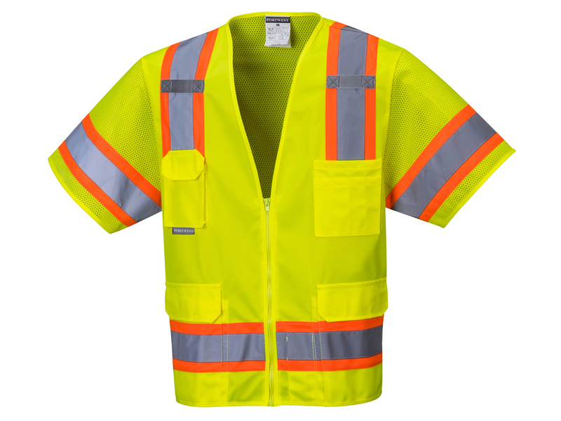 Portwest Aurora Sleeved HiVis Vest US373 Hi Vis Vest