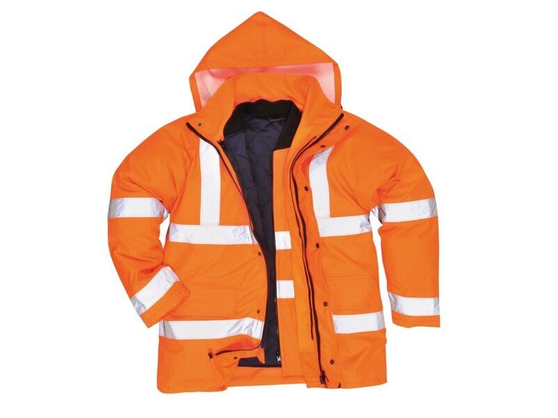 Hi vis 4 in 1 jacket hotsell
