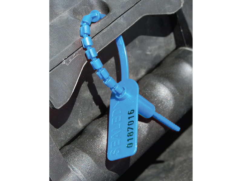 Pull Tight Numbered Identification and Tamper Evident zip ties