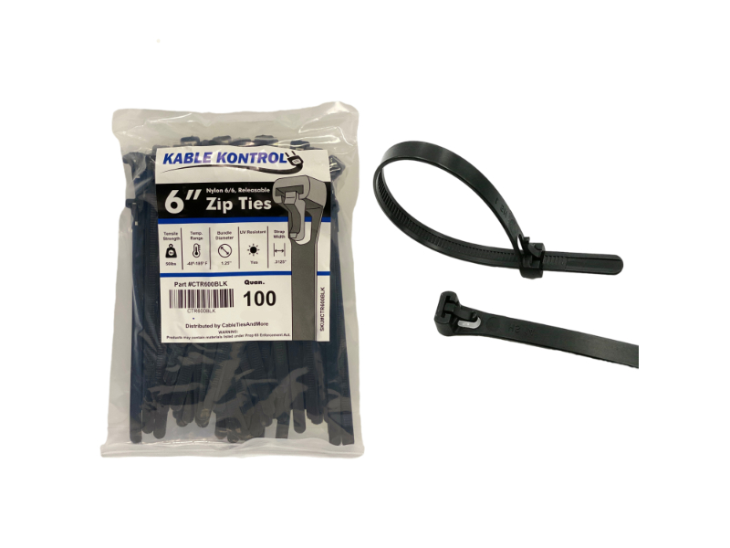 Reusable Zip Ties Trigger Releasable Cable Ties Quick Release Cord