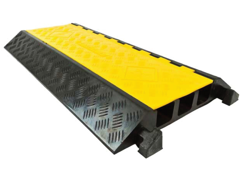 ATLAS Three Channel Cable Protector Ramp HeavyDuty Cable Protector