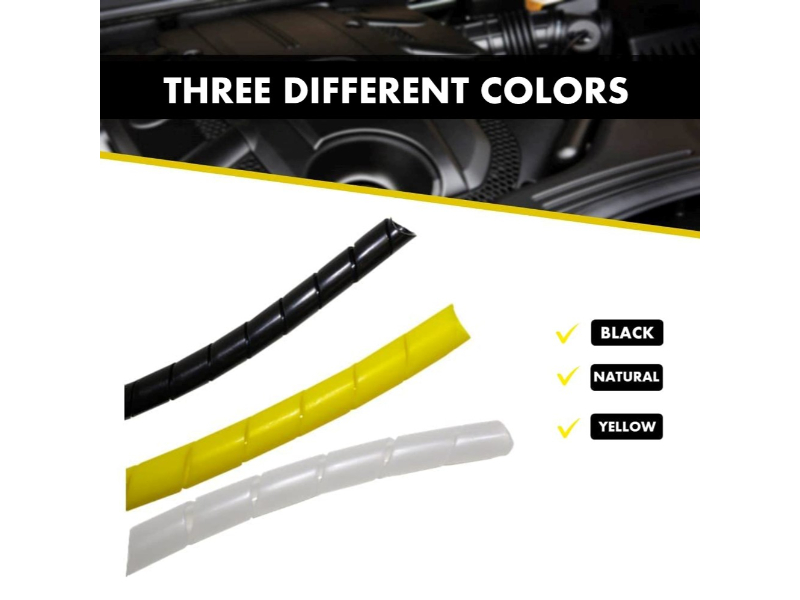 Polyethylene Spiral Wrap Tubing Spiral Cable Wrap Spiral Hose Wrap