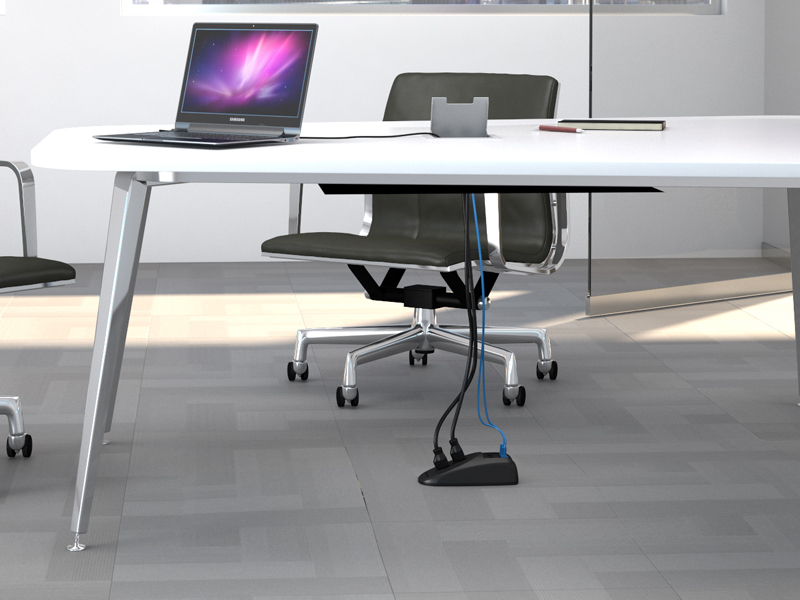 Connectrac Under Carpet Powered Wire Ways 2.7"