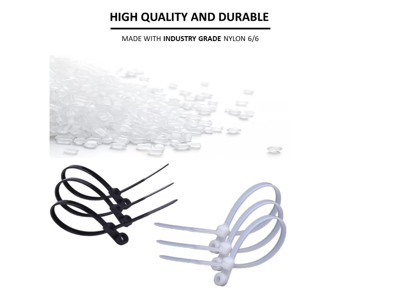 Screw Mount Cable Ties Zip Ties With Screw Hole Mounted Head Zip