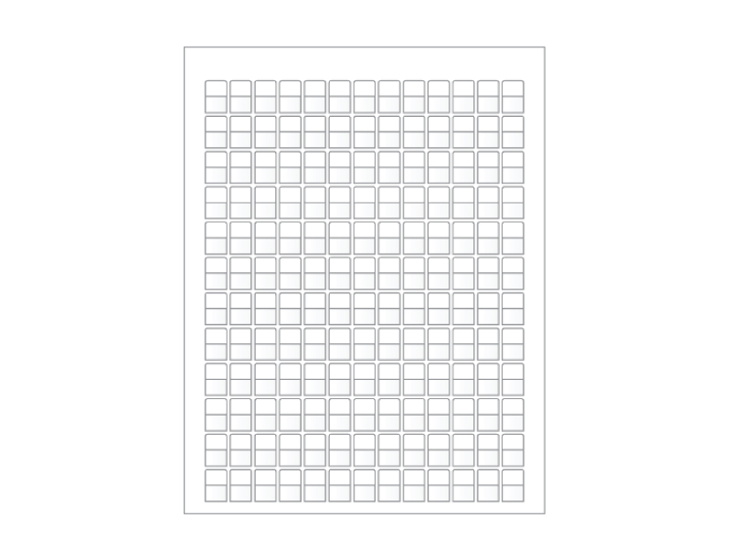 Zip Tape® Cable Sheet Labels Laser Printer Sticker Paper